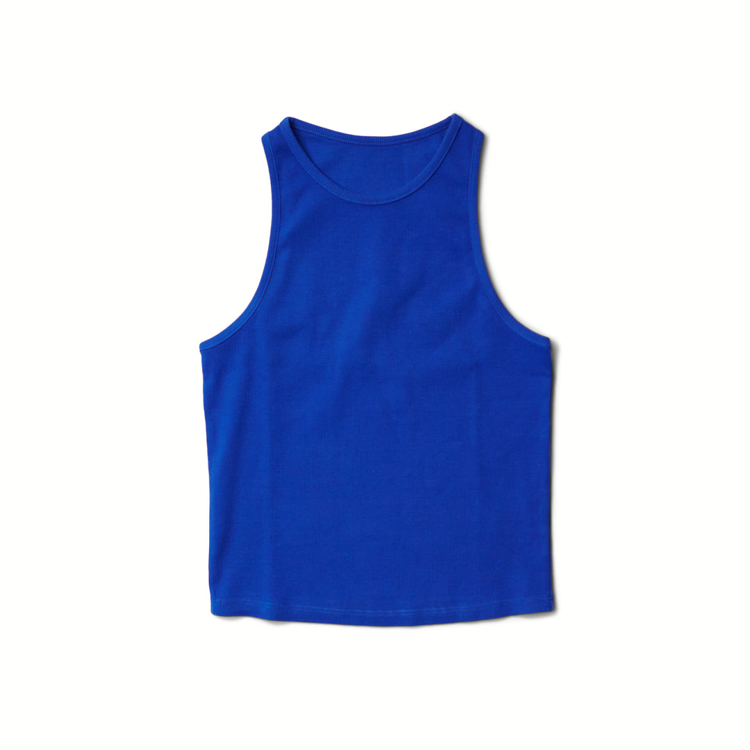 Blank Varsity Blue Tank