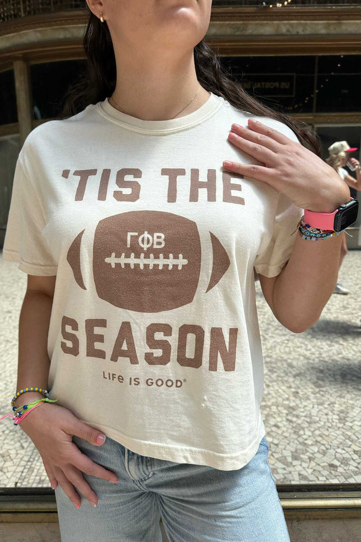 LIFE IS GOOD® Tis The Season Sorority Boxy Tee