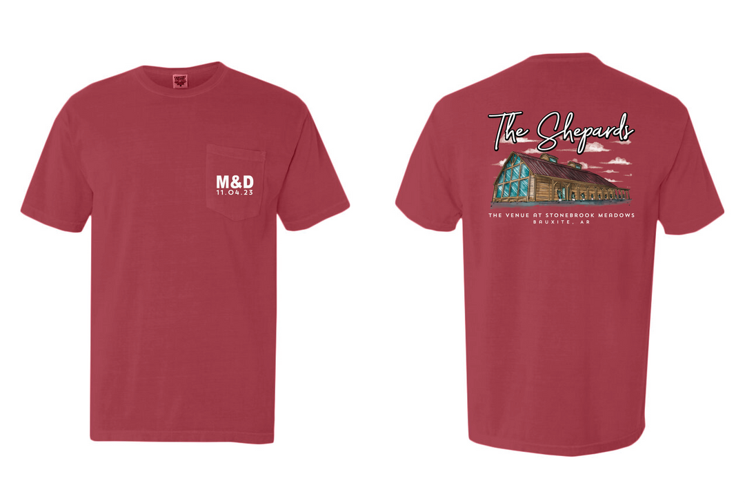Shepards Crimson Wedding Tee