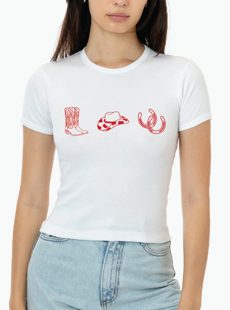 Rodeo Symbols Lifestyle Baby Tee