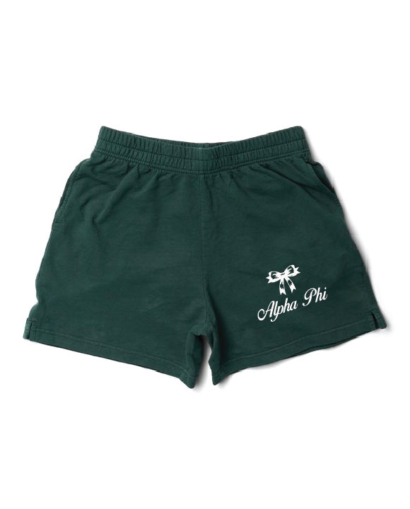 Alpine Bow Sorority Light Weight Shorts