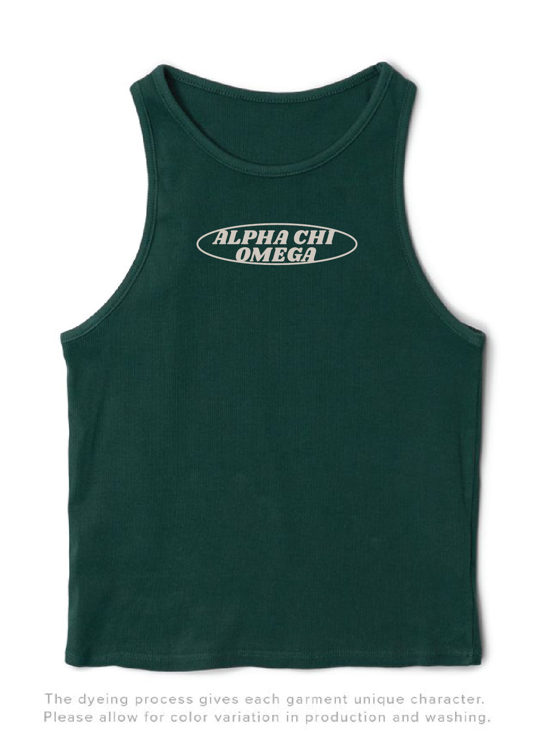 Alpha Chi Omega Alpine Oval Sorority Tank