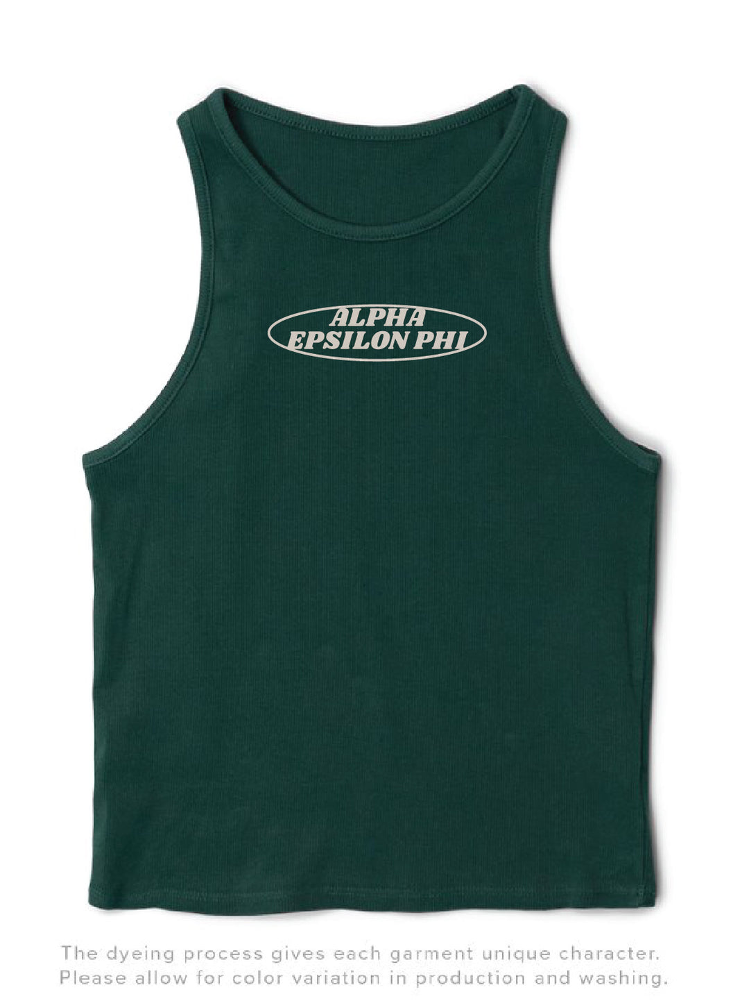 Alpha Epsilon Phi Alpine Oval Sorority Tank