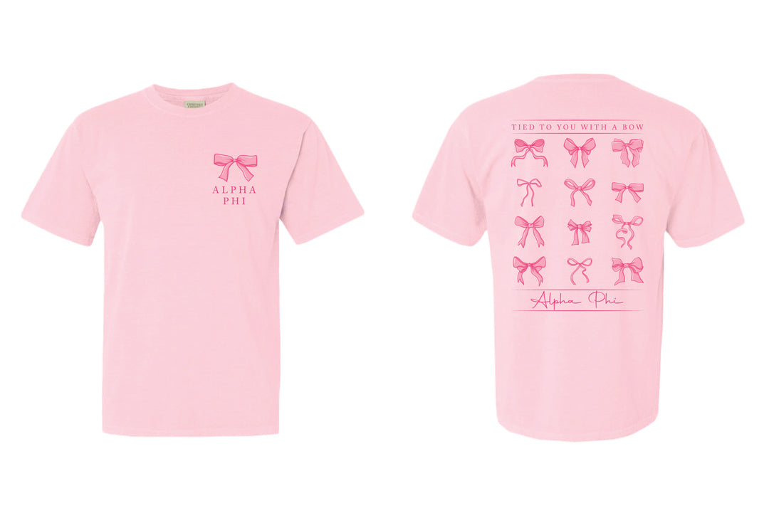 Tied To You Bow Sorority Tee