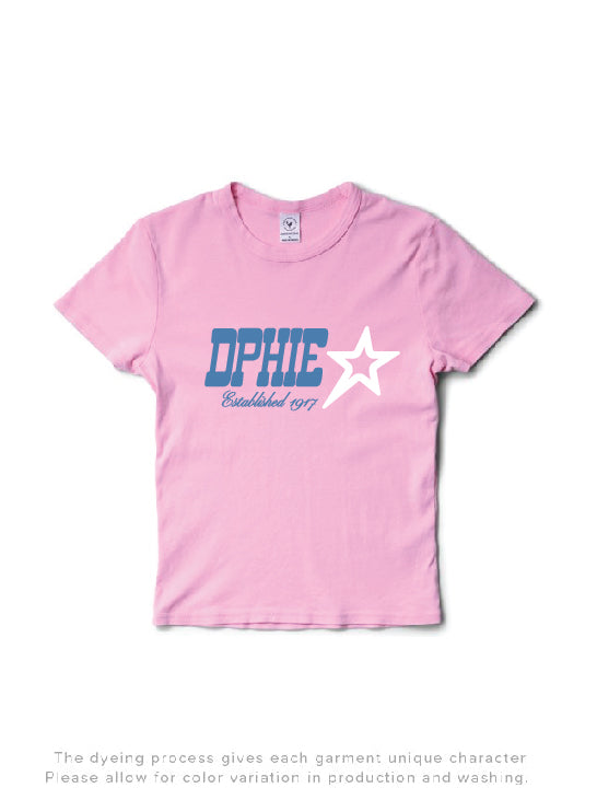 Bubblegum Star Sorority Baby Tee
