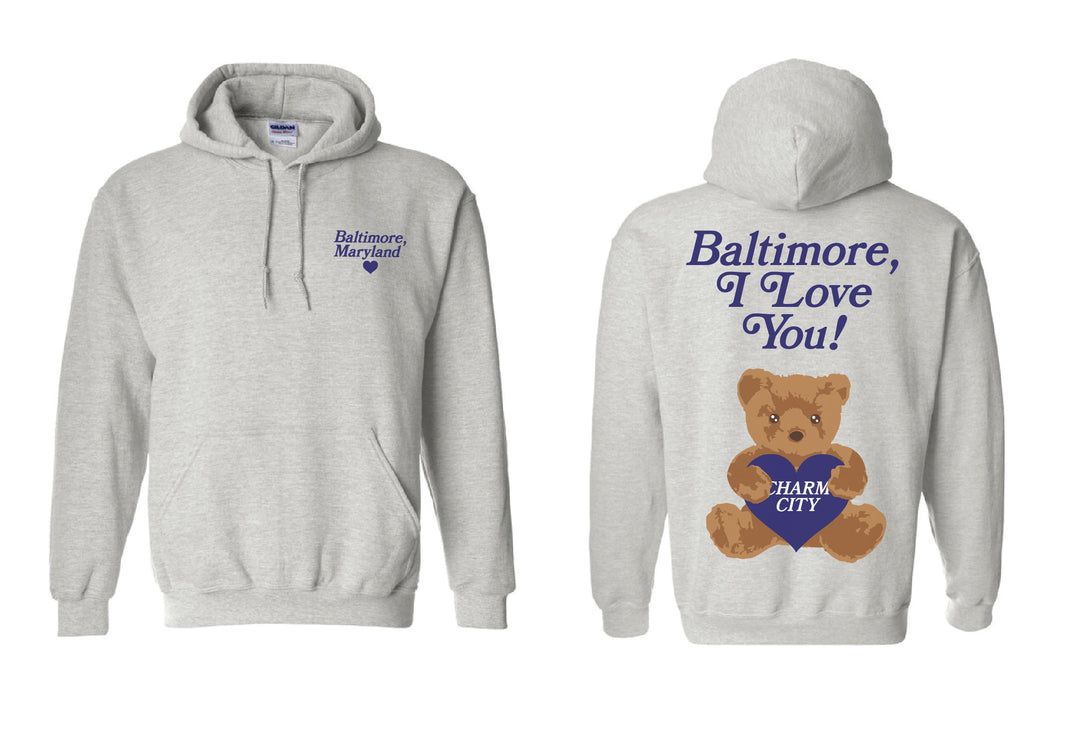 Baltimore, I Love You Hoodie