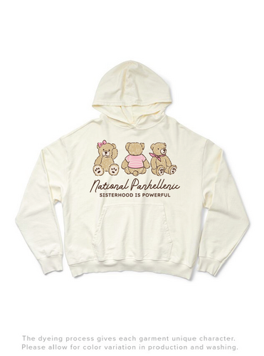 Sisterhood Is Powerful Bear Light Weight Vanilla Ice Hoodie
