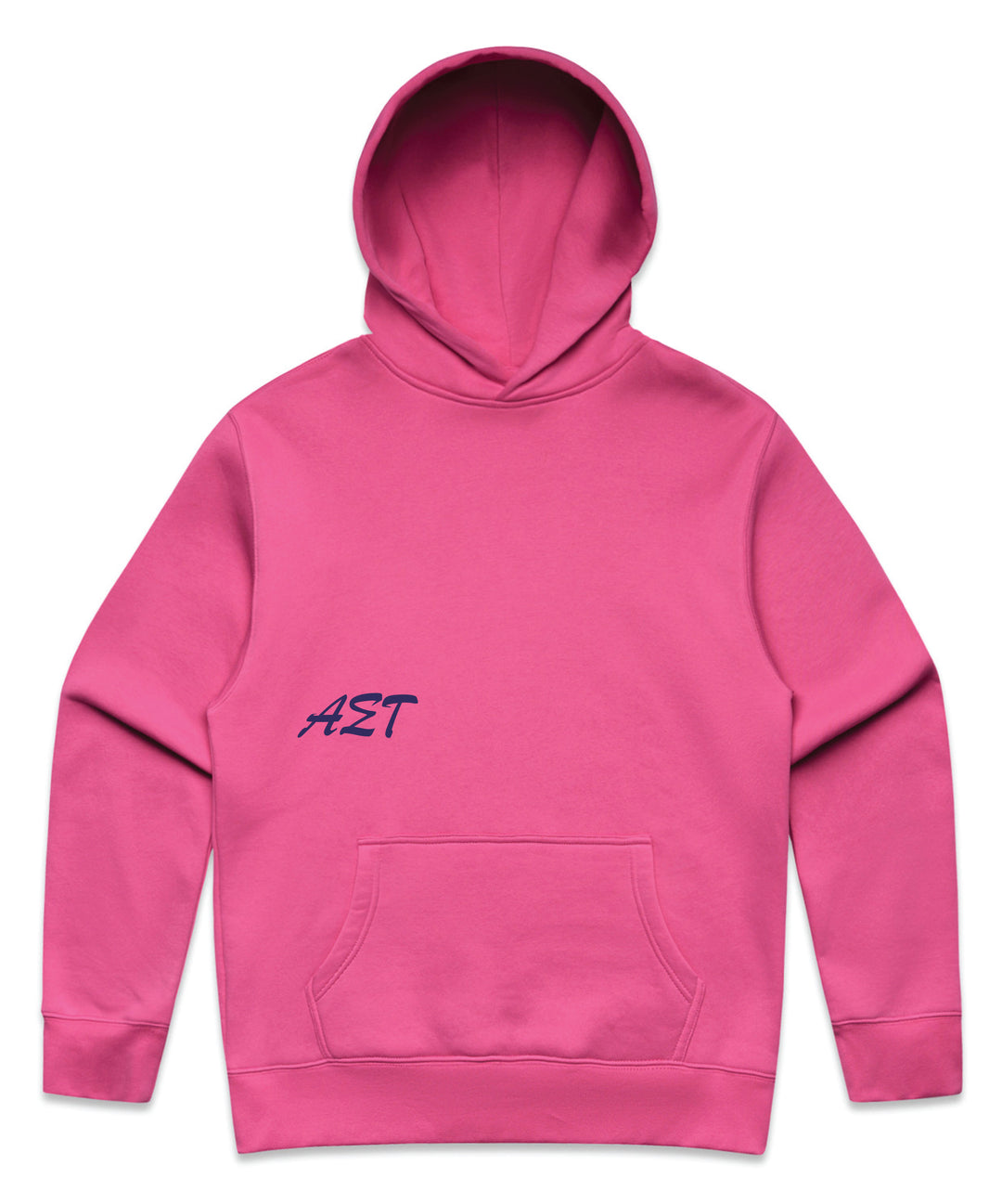 Cursive Embroidered Greek Letter Sorority Hoodie