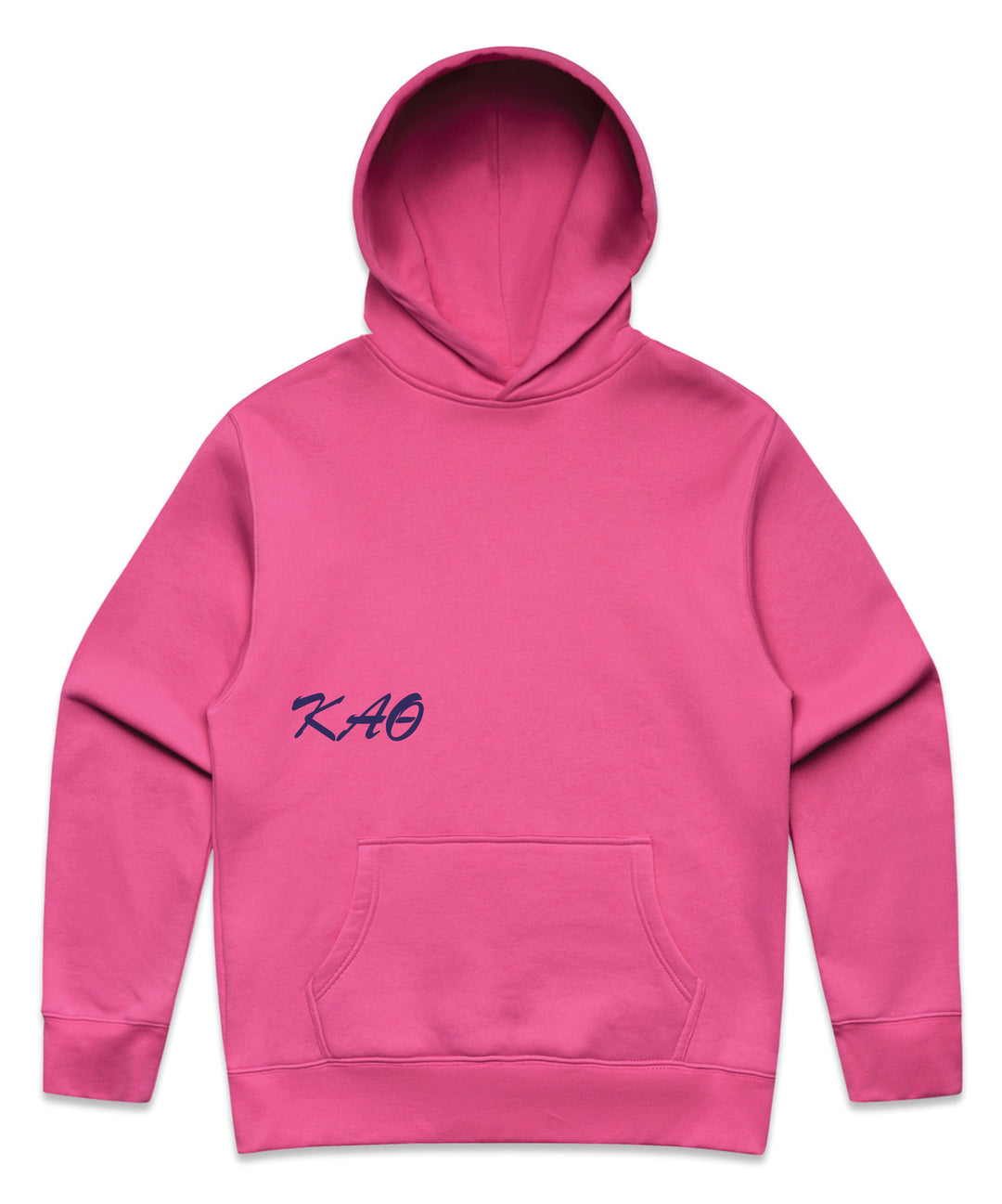 Cursive Embroidered Greek Letter Sorority Hoodie