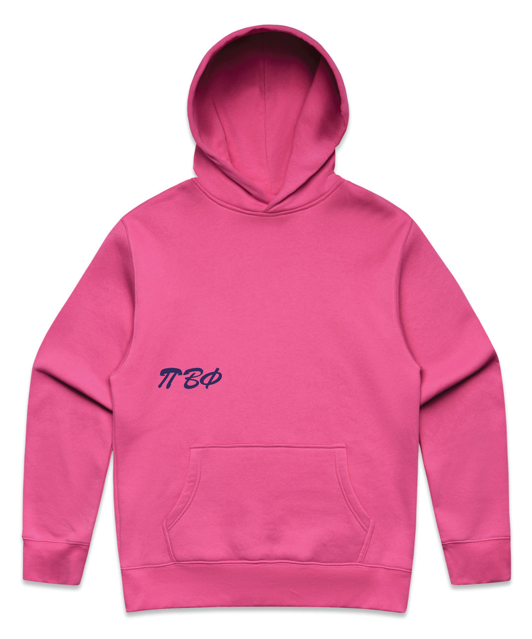 Cursive Embroidered Greek Letter Sorority Hoodie