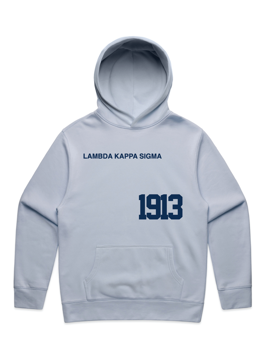 Lambda Kappa Sigma Est Year Heavy Weight Hoodie
