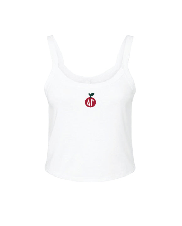 Apple Embroidered Greek Letter Sorority Tank