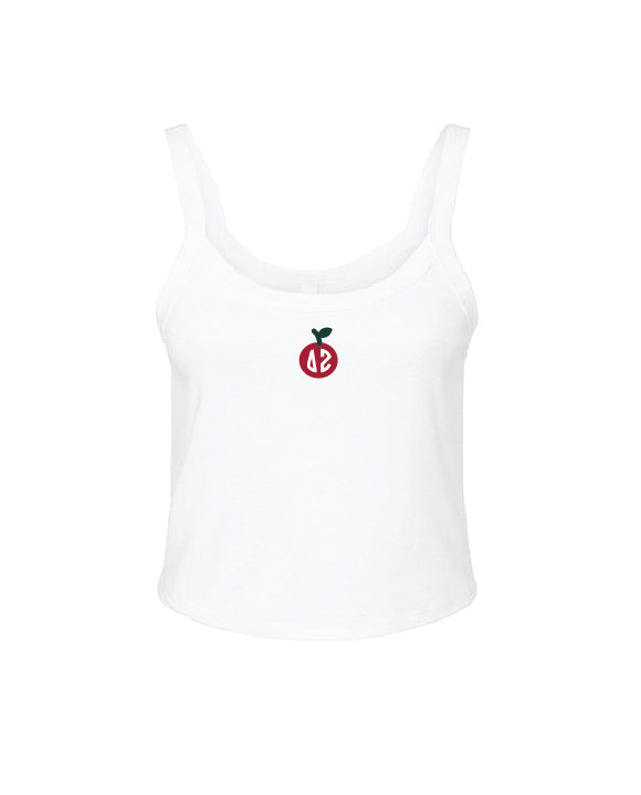 Apple Embroidered Greek Letter Sorority Tank