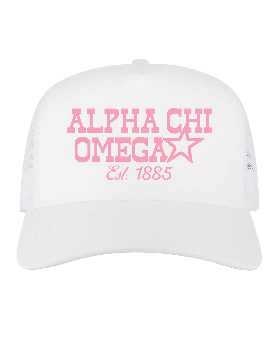 Embroidered Star Sorority Trucker Hat