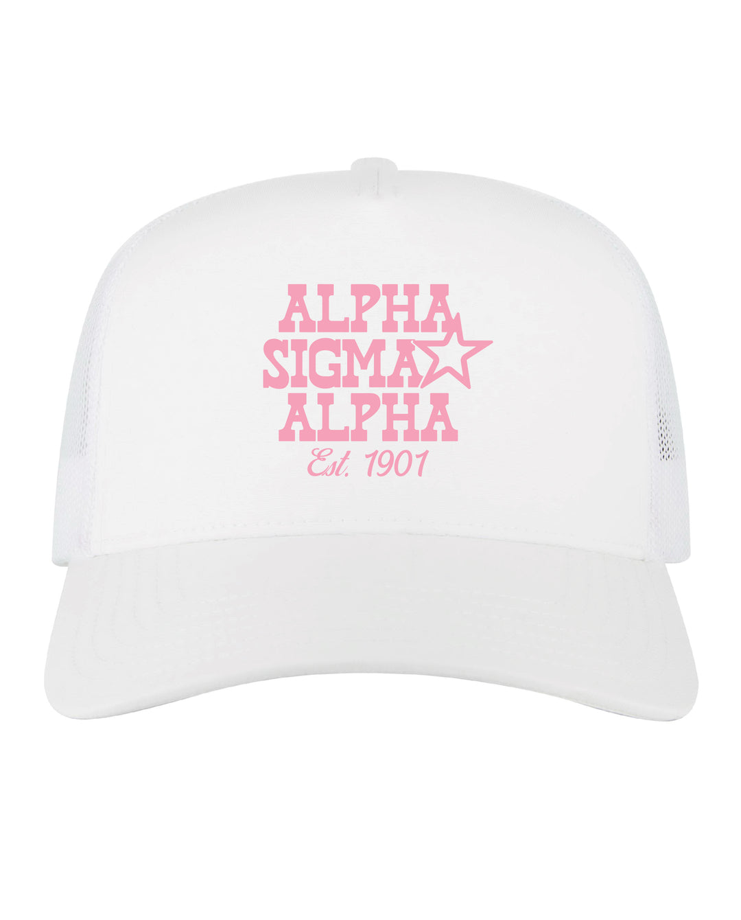 Embroidered Star Sorority Trucker Hat