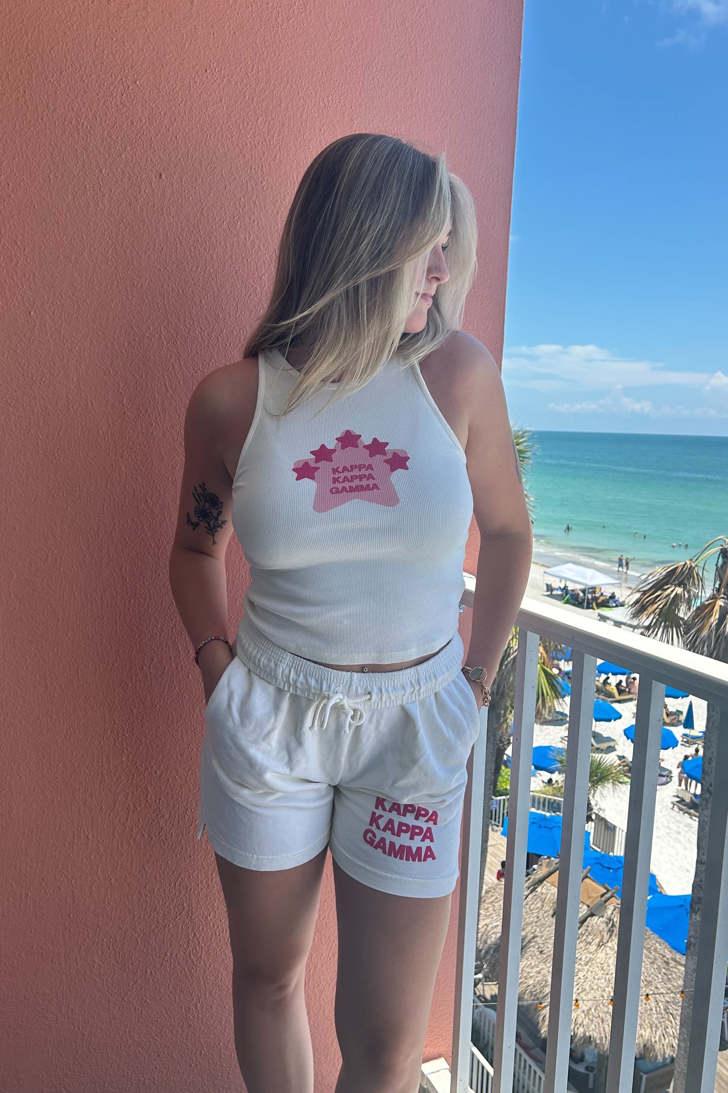 Pink Gelato Top & Shorts Set
