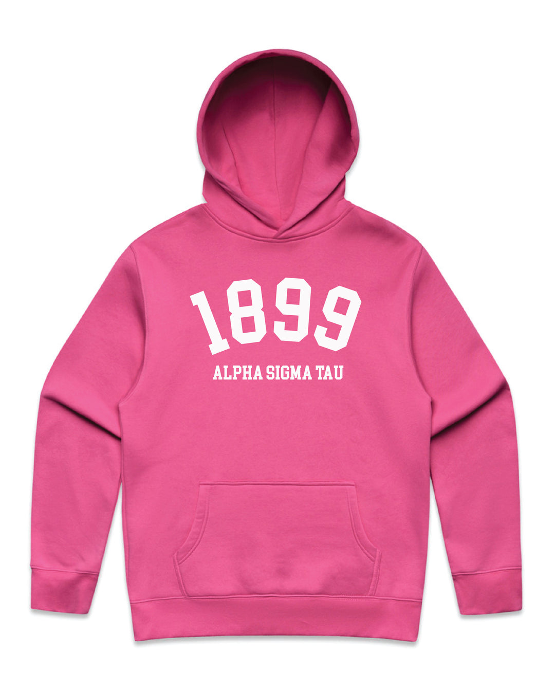 Est Year Hot Pink Heavy Weight Sorority Hoodie