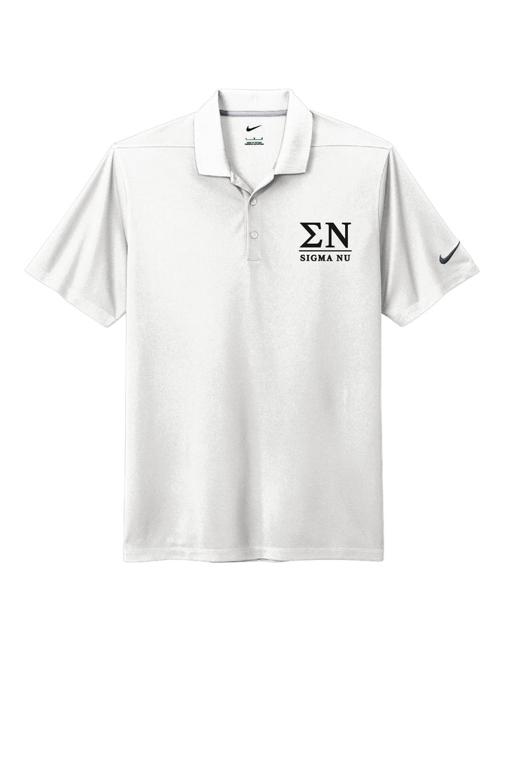 Fraternity White Nike Polo