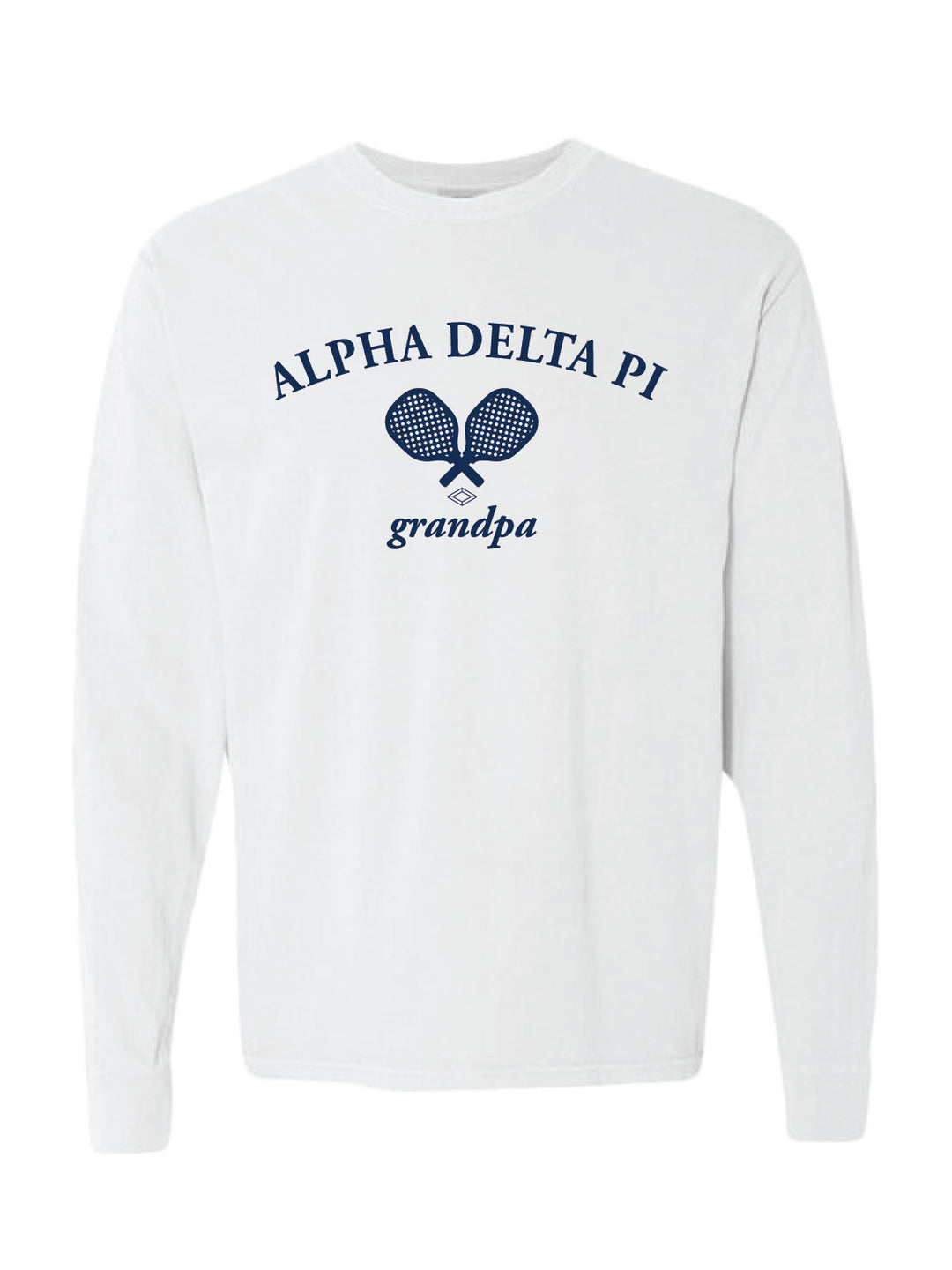 Pickleball Alpha Delta Pi Grandpa Long Sleeve