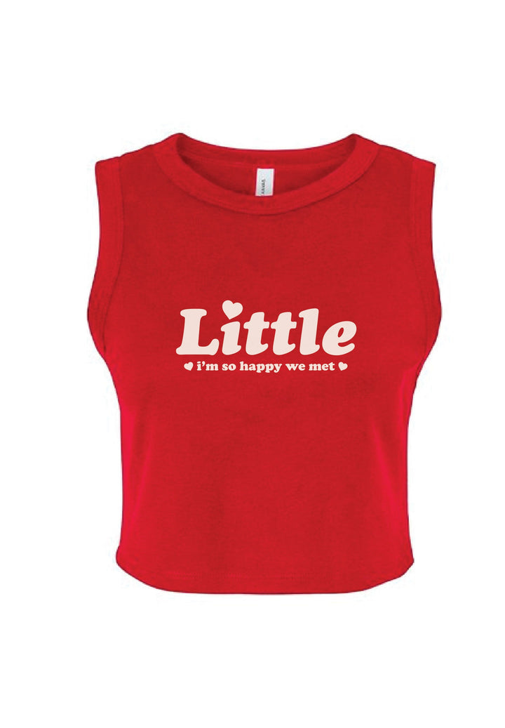 Happy We Met Sorority Family Tanks
