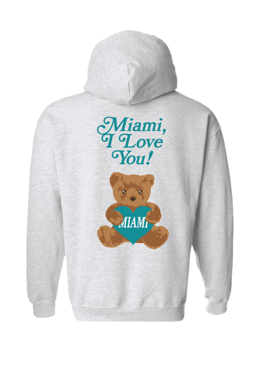 Miami, I Love You Hoodie