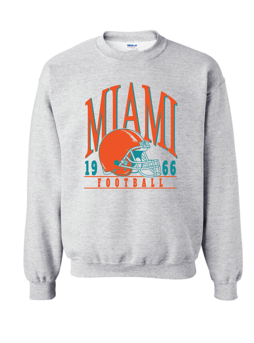 Miami Football Crewneck