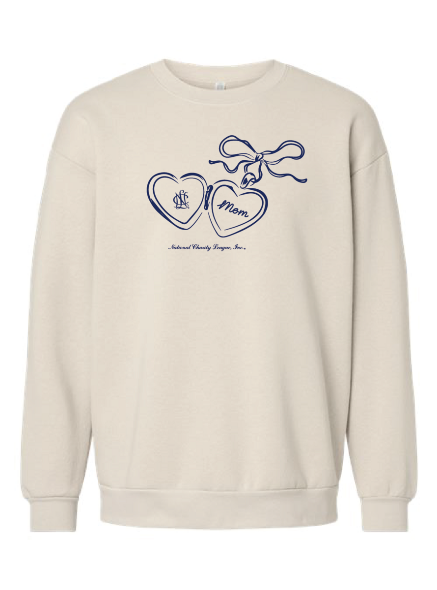 National Charity League Mom Locket Crewneck