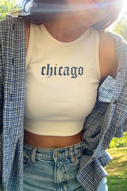 Vanilla Ice Old English Chicago Tank