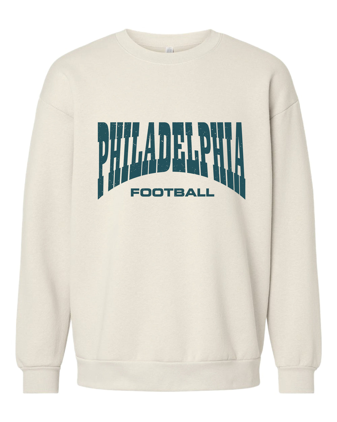 Philadelphia Football Bone Crewneck