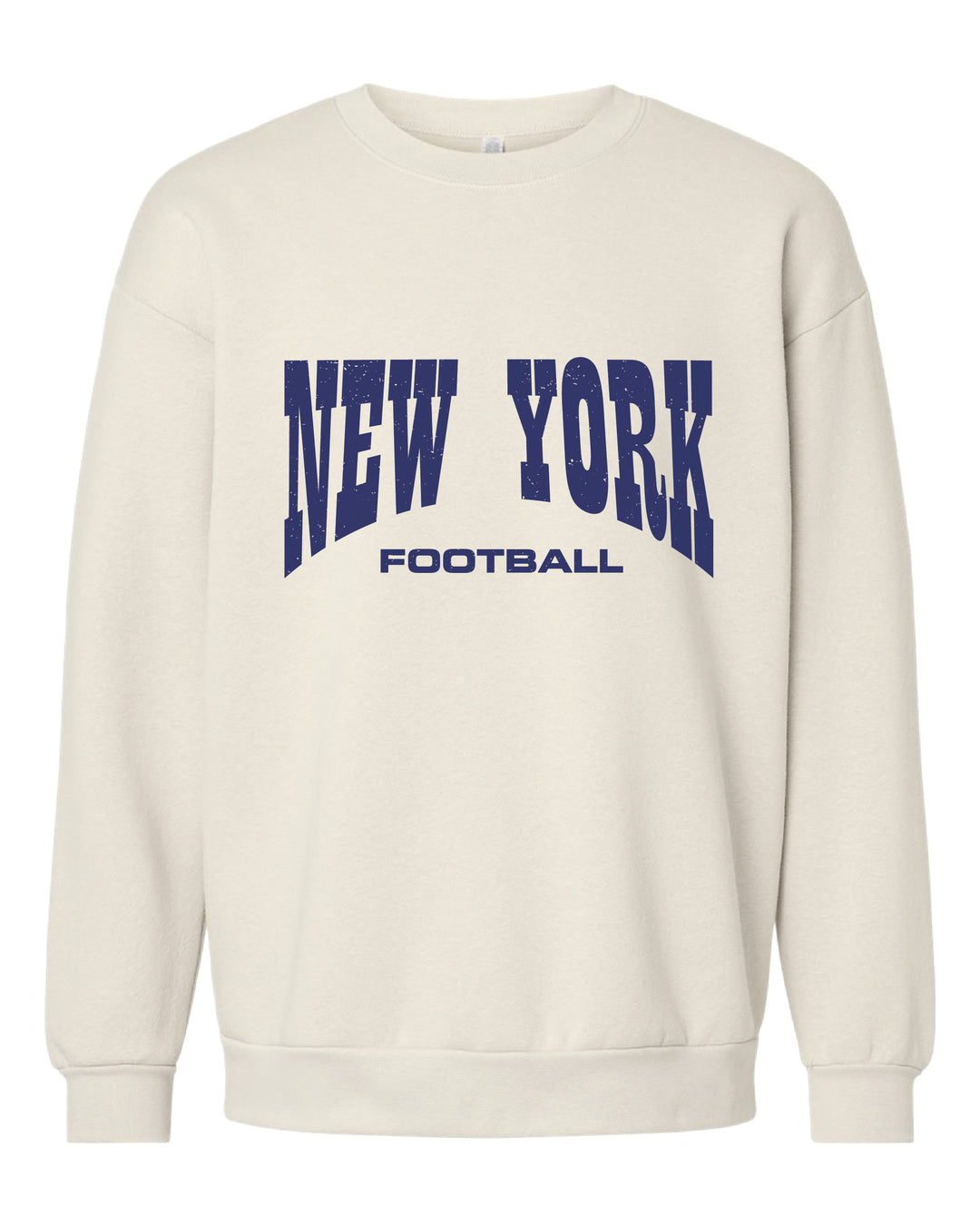 New York Football Bone Crewneck - Navy Ink