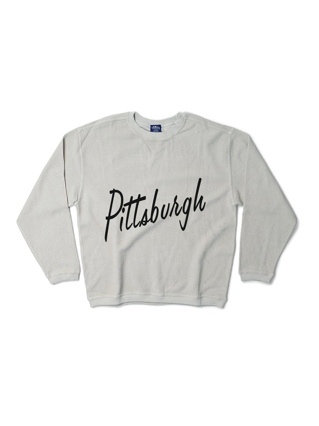 Pittsburgh Script Corded Crewneck