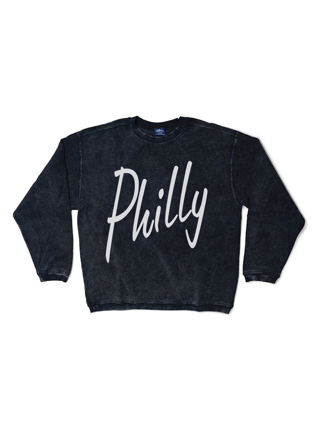 Philadelphia Script Corded Crewneck