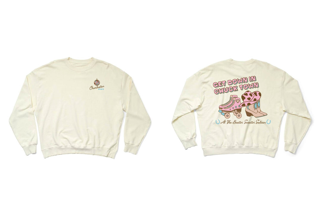 Vanilla Ice Get Down in Chucktown Light Weight Crewneck
