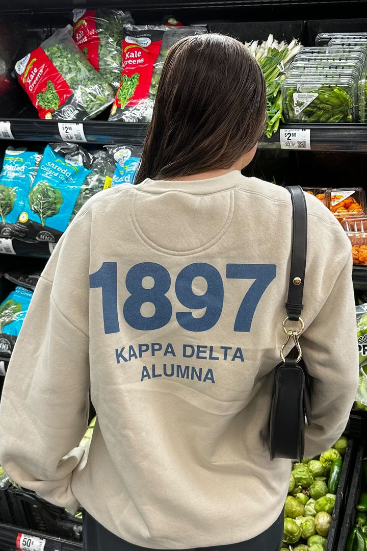 Est Year Alumna Sorority Crewneck