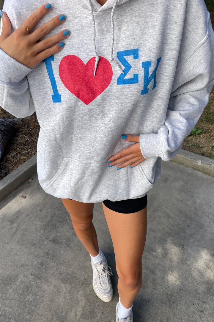 I Love Sorority Hoodie