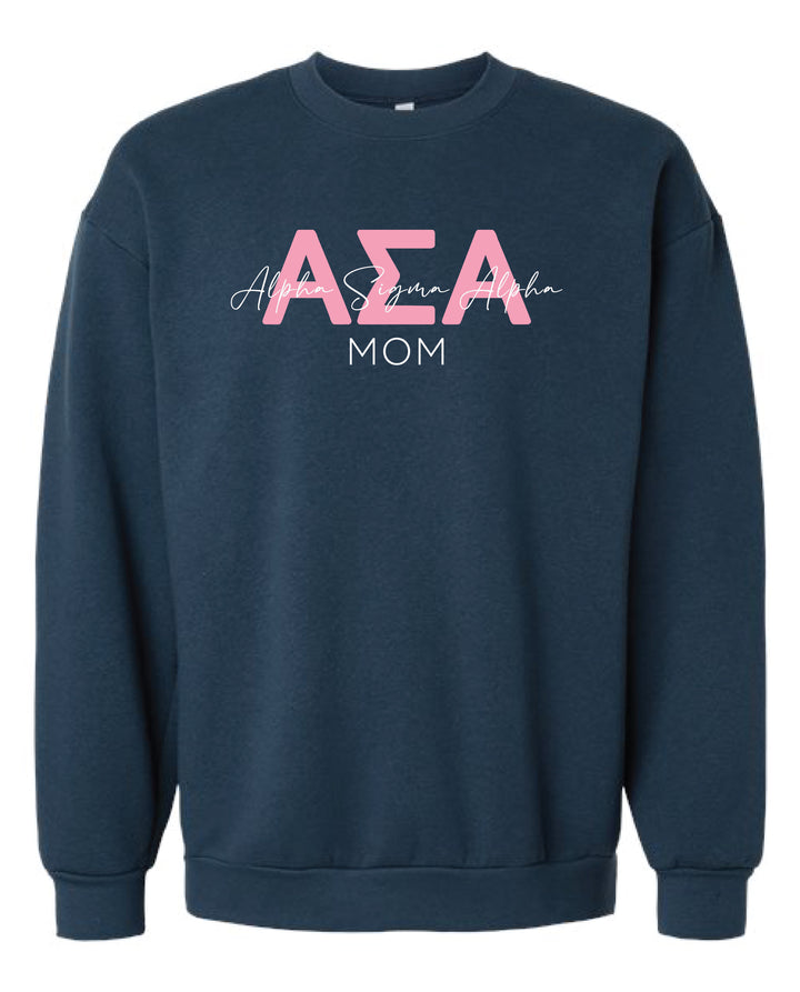 Layered Mom Sorority Crewneck