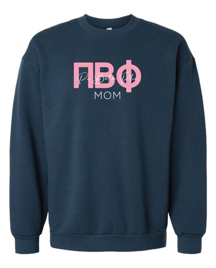 Layered Mom Sorority Crewneck
