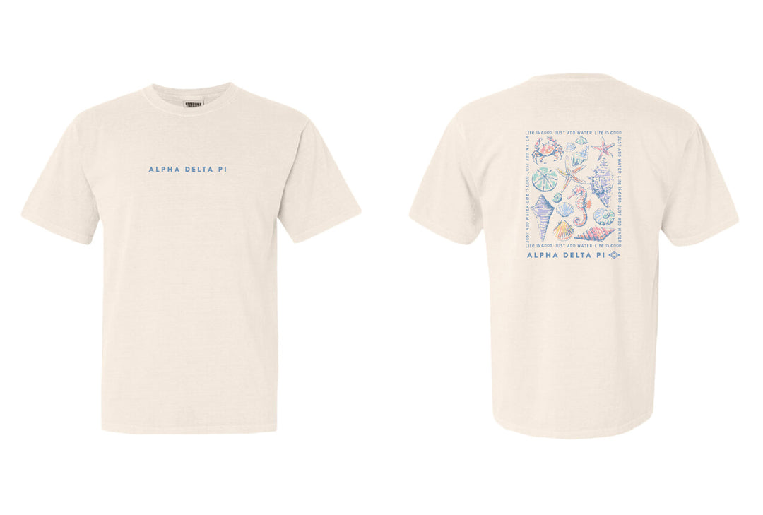 LIFE IS GOOD® Alpha Delta Pi Just Add Water Tee