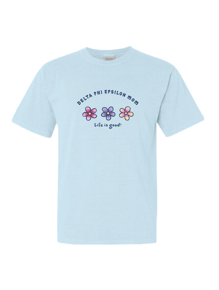 LIFE IS GOOD® Triple Flower Mom Sorority Tee