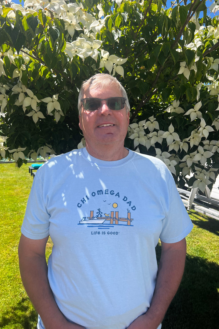 LIFE IS GOOD® Boat Sorority Dad Tee