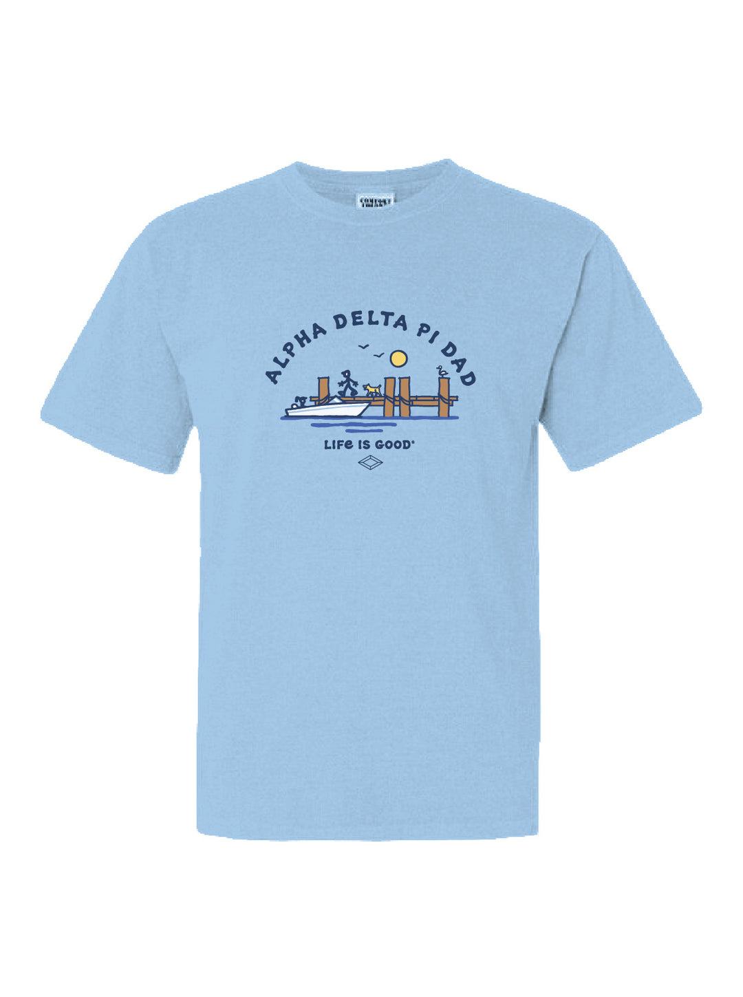 LIFE IS GOOD® Boat Alpha Delta Pi Dad Tee