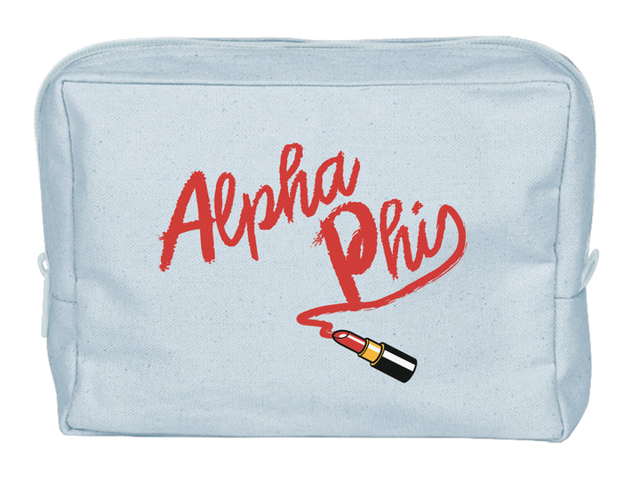 Lip Stick Sorority Make-Up Pouch