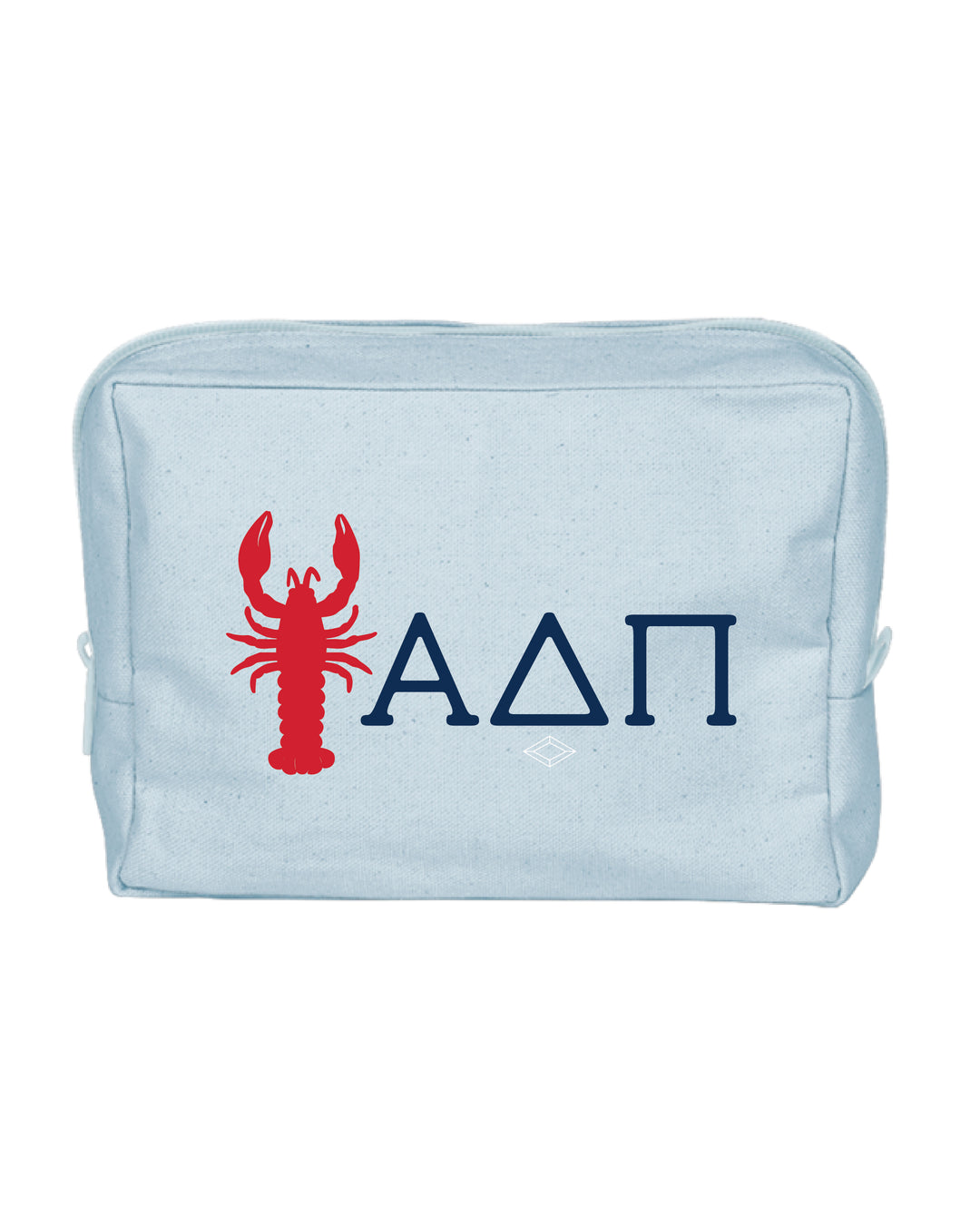 Lobster Print Alpha Delta Pi Make-Up Pouch