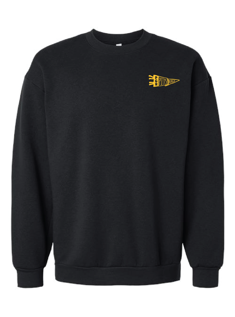 Pittsburgh Baseball Pennant Crewneck & Tee