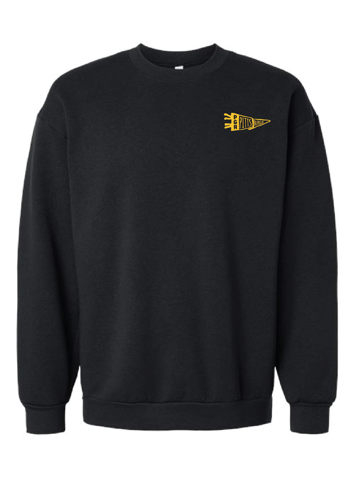 Pittsburgh Baseball Pennant Crewneck & Tee