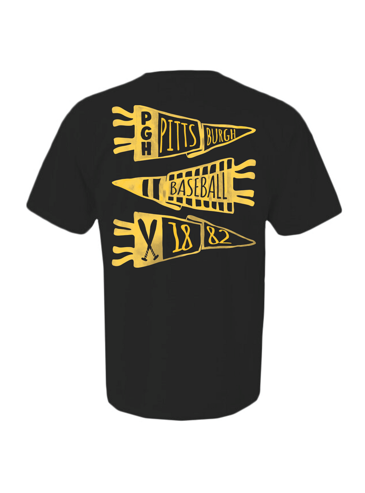 Pittsburgh Baseball Pennant Crewneck & Tee