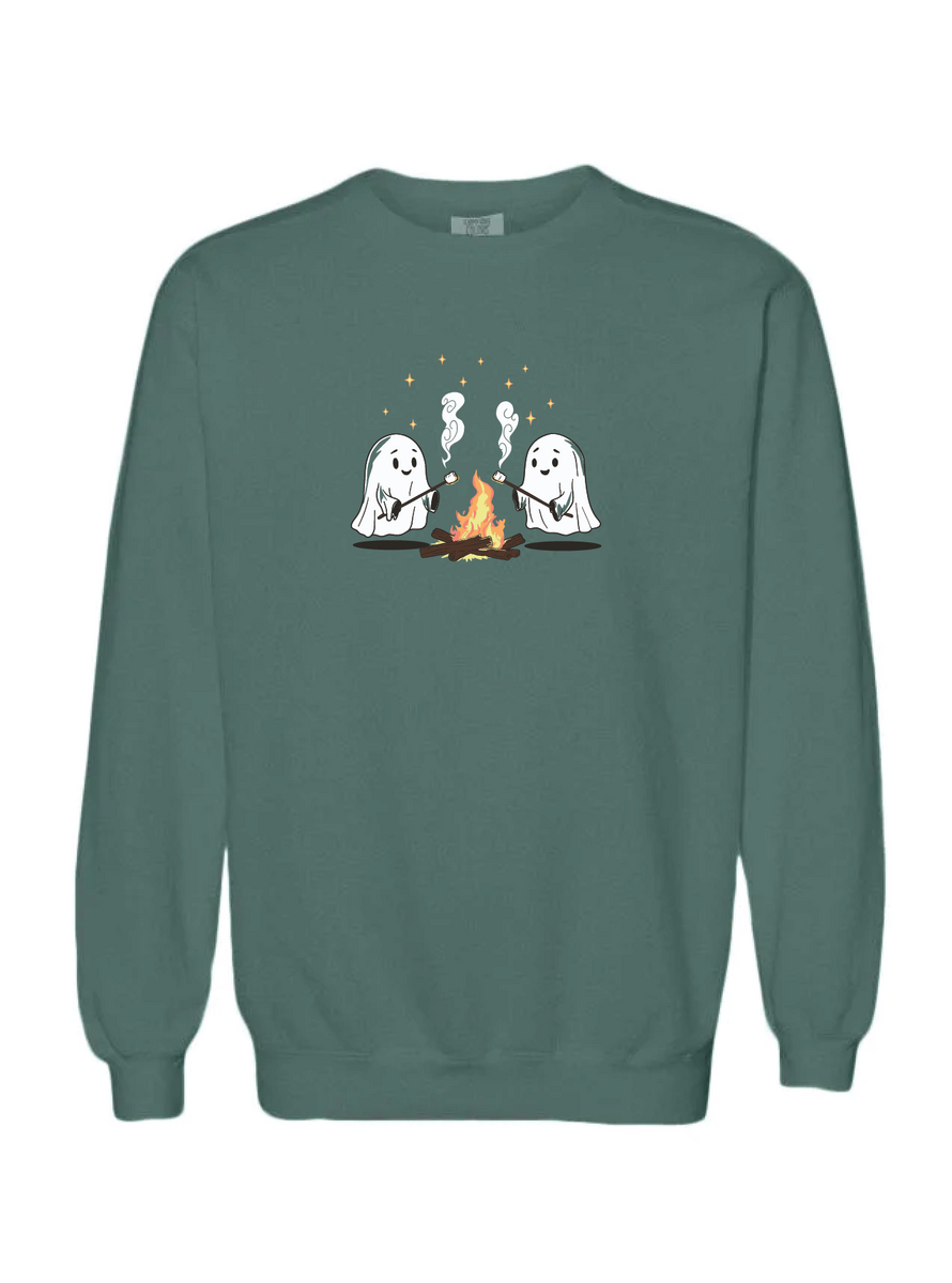 Campfire Ghosts Lifestyle Crewneck