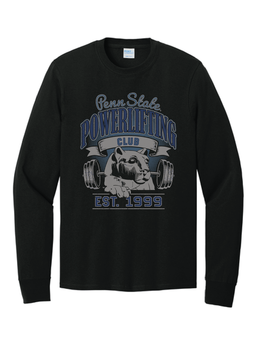 Penn State | Club Powerlifting Crew/Tee | Fall 25' PR - Tee - Port & Co