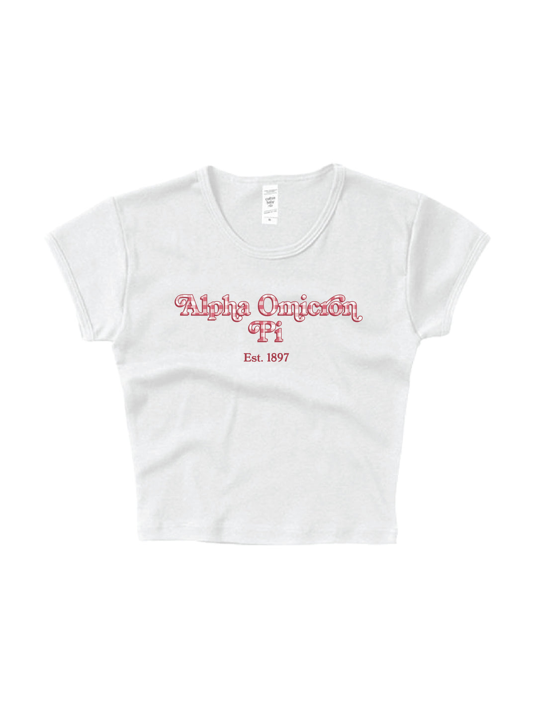Gingham Sorority Baby Tee