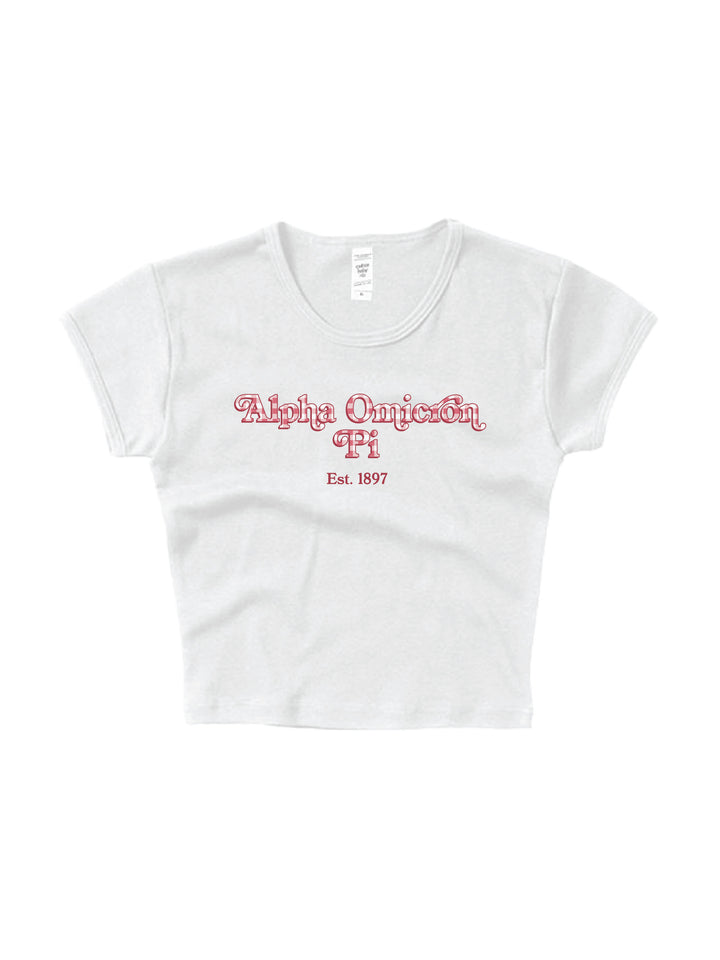 Gingham Sorority Baby Tee